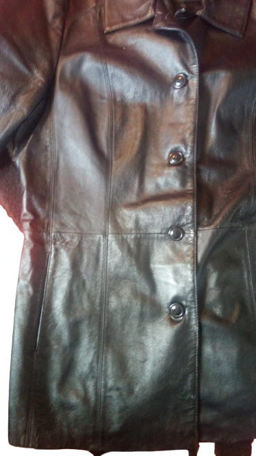 Large Genuine Leather Jacket Size:Large Free Delivery