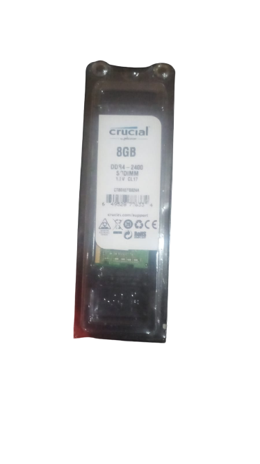 Crucial 8 Gb Ddr 4-2400 Sodimm laptop ram Free Delivery