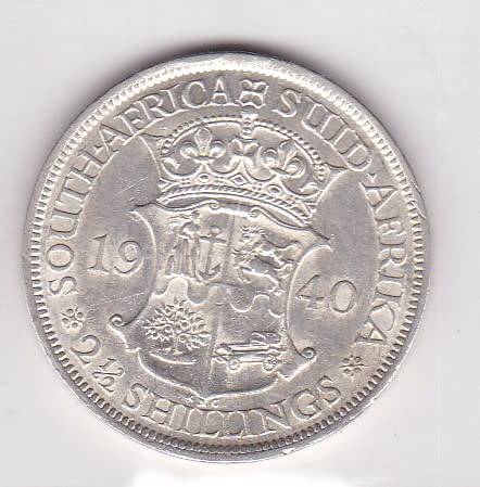 1940 - HALF CROWN - OR 2 1/2 SHILLINGS - KG VI - IN A VERY GREAT CONDITION - EF ++