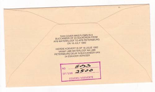 FDC - SAAF - NO 10 - MULT SIGNED - G/CONDITION