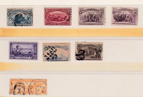 AMERICA - LOTS OF STAMS AS PER SCHEDULE - 1893 - AND ON WARDS