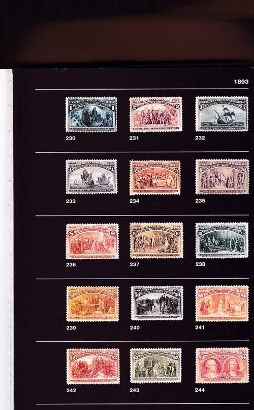 AMERICA - LOTS OF STAMS AS PER SCHEDULE - 1893 - AND ON WARDS