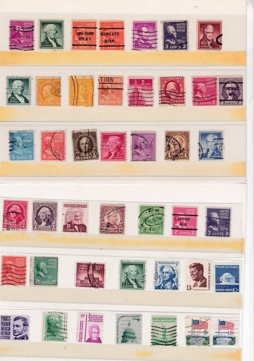 AMERICA - LOTS OF STAMS AS PER SCHEDULE - 1893 - AND ON WARDS