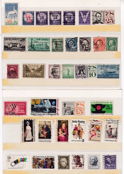 AMERICA - LOTS OF STAMS AS PER SCHEDULE - 1893 - AND ON WARDS