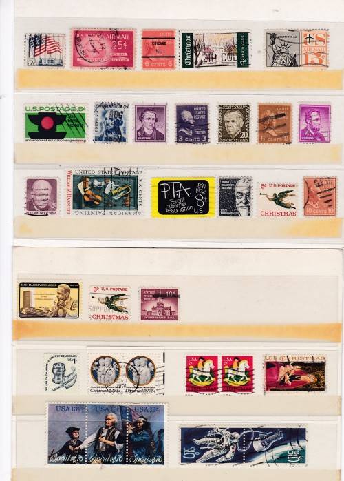 AMERICA - LOTS OF STAMS AS PER SCHEDULE - 1893 - AND ON WARDS