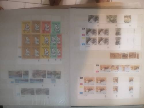 Stamp Album - SWA. Full of complete c/Blocks - 1980 - C/BLOCK ALL MOST 100% COMPLETE - CV R5300 PLUS