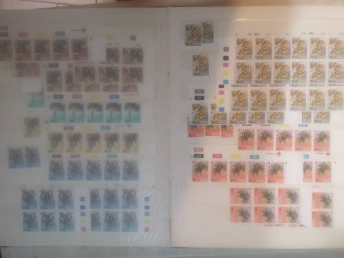 Stamp Album - SWA. Full of complete c/Blocks - 1980 - C/BLOCK ALL MOST 100% COMPLETE - CV R5300 PLUS