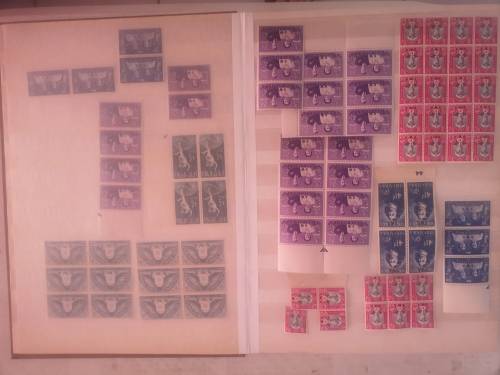 SWA. PRONTO 17 DOUBLE PAGES. FILLED WITH STAMPS. AS PER SCANS - UNCHECKED