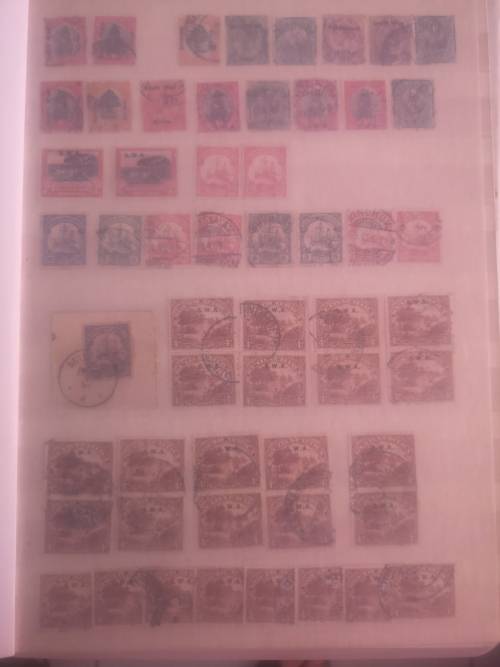 SWA. PRONTO 17 DOUBLE PAGES. FILLED WITH STAMPS. AS PER SCANS - UNCHECKED