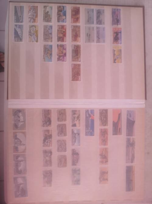 SWA. PRONTO 17 DOUBLE PAGES. FILLED WITH STAMPS. AS PER SCANS - UNCHECKED