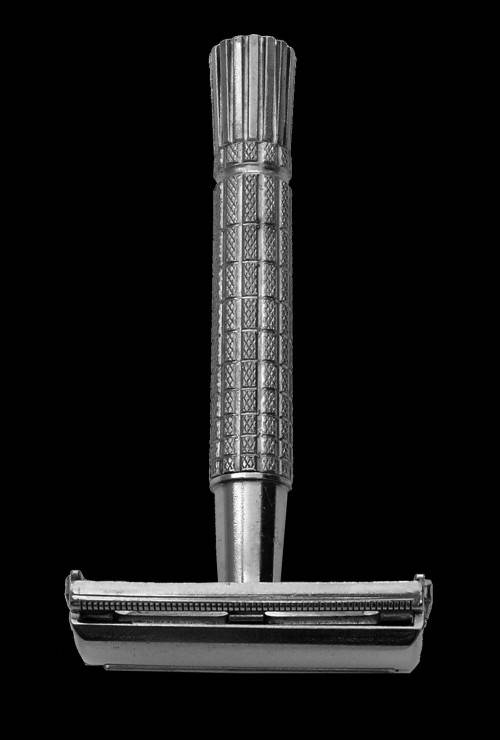 Vintage 1966 Gillette Super Speed Flare Tip TTO Closed Comb Double Edge Safety Razor