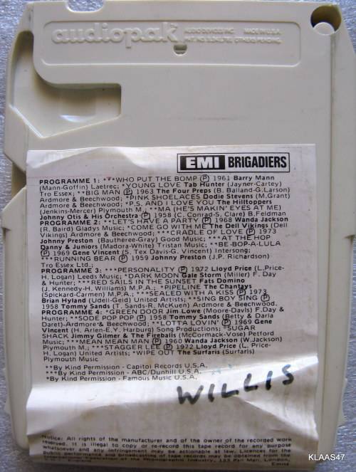 8 Track Stereo Tape  Graffiti Spectacular Various