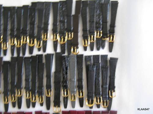 APPROX 150 WATCH STRAPS : 14 - GENUINE LEATHER