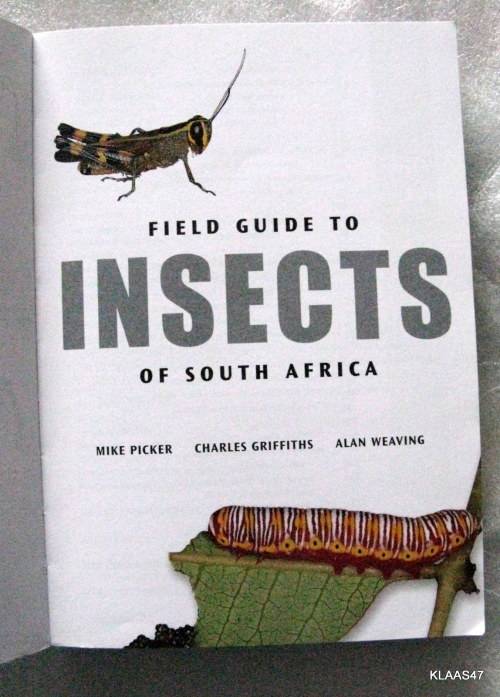 Comprehensive Field Guide   TO   African insects with full-colour photo  OVER 1200 species pp