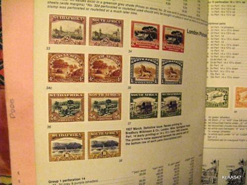 BACK COPIES OF THE SOUTH AFRICAN STAMP COLOUR CATALOGUE : 1980-1995 : 4TH - 19TH EDITION