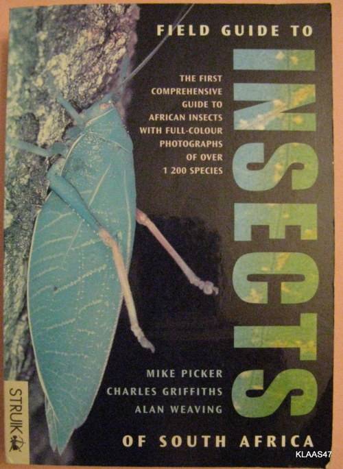 Comprehensive Field Guide   TO   African insects with full-colour photo  OVER 1200 species pp