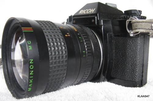 RICOH : KR-10 CAMERA : LENS - MAKINON MC ZOOM