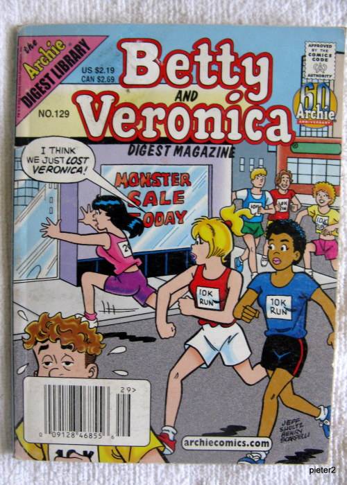 The Archie Digest Library - Betty and Veronica Digest Magazine No 129