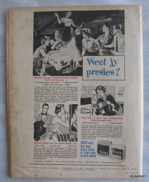 KEUR 15 JUNIE 1956 DIE JUWEEL VAN AFRIKAANSE TYDSKRIFTE