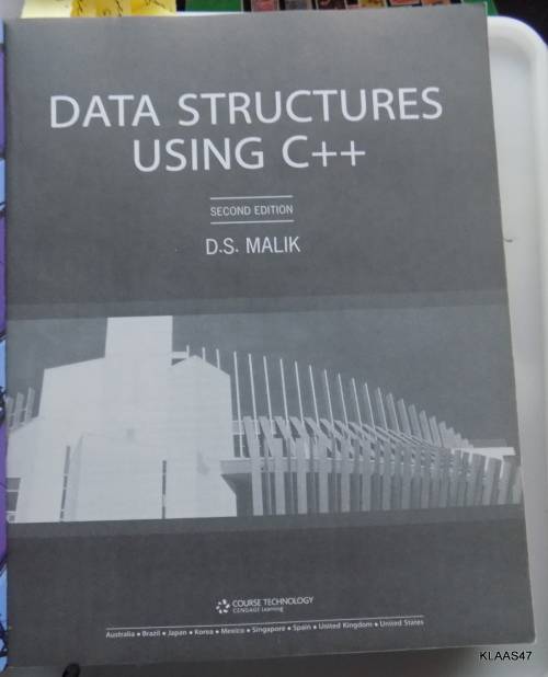 Data Structures Using C++ paperback