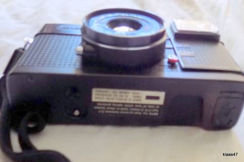 Vintage Konica C35 EFP Film Camera : In a cover : **NOT TESTED**