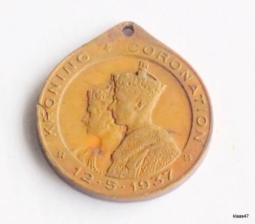 Coronation 12-5-1937, Union of South Africa medal