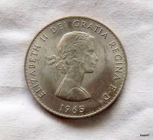 1965 Sir Winston Churchill Commemorative Crown