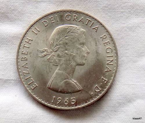 1965 Sir Winston Churchill Commemorative Crown