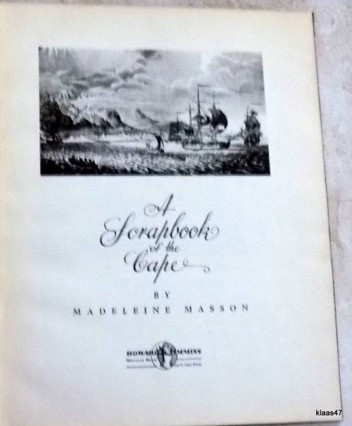 A Scrapbook Of The Cape - Madeleine Masson - Hardcover