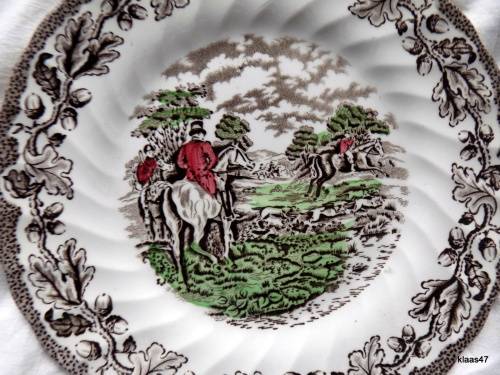 MYOTTS COUNTRY LIFE : 19.5cm SIDE PLATE