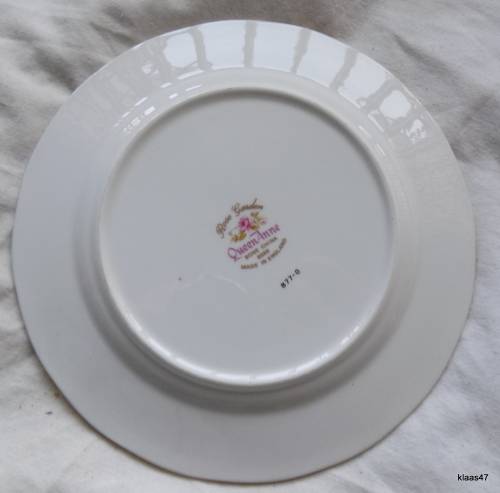 Queen Anne - Rose Garden - Bone China - Side Plate - 16cm Diameter