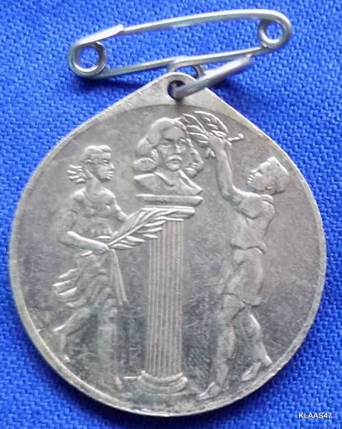 Jan Van Riebeeck Driehonderedjarige Gedenkdag - 6 April 1952 - medallion,