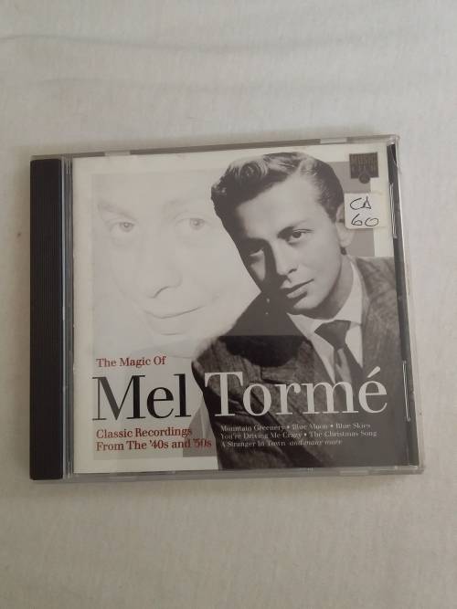 MEL TORME` CLASSIC  RECORDINGS  FROM THE 40s AND 50s : MCCD198