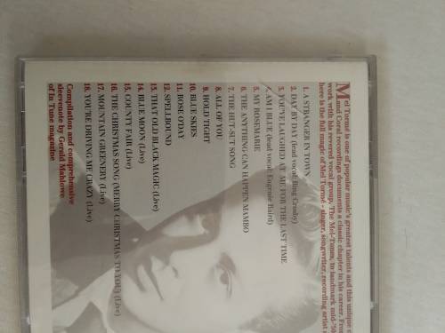 MEL TORME` CLASSIC  RECORDINGS  FROM THE 40s AND 50s : MCCD198