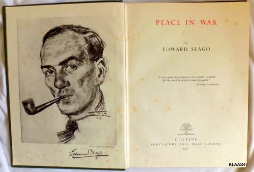 Peace in War - Edward Seago - Hardcover 1943