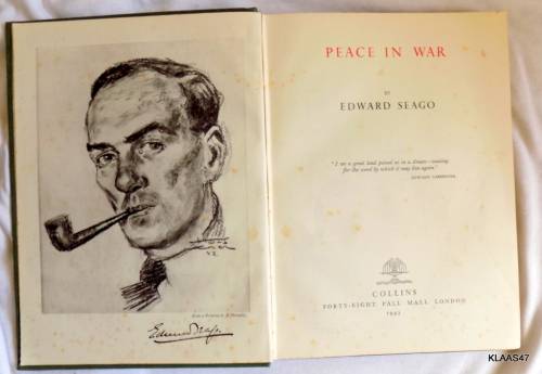 Peace in War - Edward Seago - Hardcover 1943