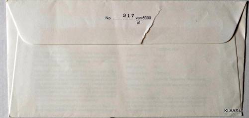 RSA 198810 AugSAS Tafelberg, Signed 21st Anniv of Service in the SA Navy, 1967