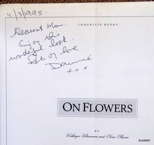 On Flowers - Kathryn Kleinman and Sara Slavin - Paperback