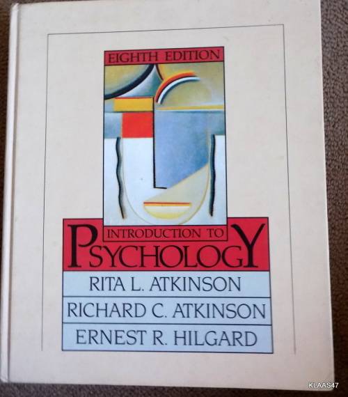 Introduction to Psychology - Rita L Atkinson, Richard C Atkinson, Ernest R Hilgard - Hardcover 1981