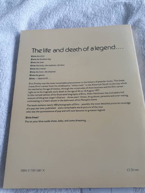 The Life and Death of Elvis Presley - W.A. Harbinson - Paperback