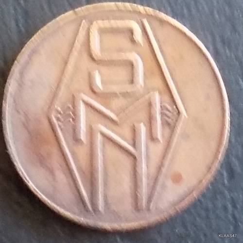 Netherlands - 10  Boordgeld (Ship Money) - Stoomvaart Maatschapp