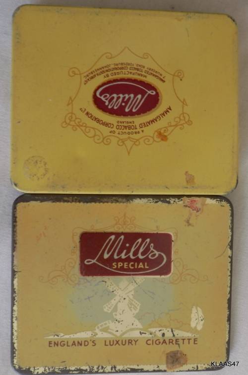 MILLS SPECIAL - Empty Cigarette Tin