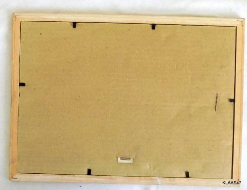 Boats at Laaiplek - West Coast - 2003 - Victor - Ink drawing and watercolour Framed size 32x23.4cm