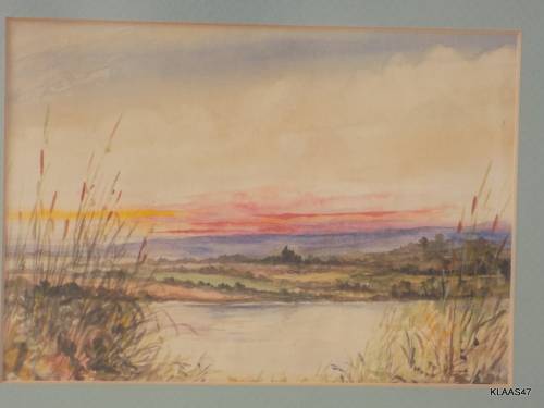 Sunset - Unsigned - Framed