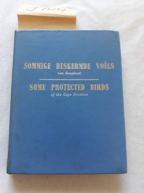 Sommige Beskermde Voels / Some Protected Birds of the Cape Province (small pocket book)