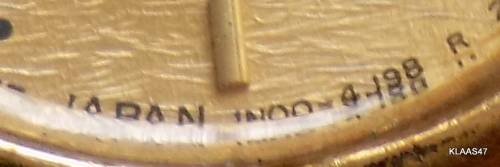 Ladies`s Vintage SEIKO 1N00-1D00  Dress Watch - Gold Plated stainless steel Bracelet