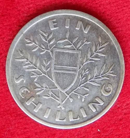AUSTRIA - REPVBLIK OESTERREICH - EIN SCHILLING -1925 - SILVER