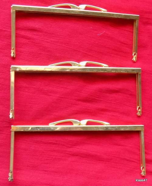 Clasp for handbag or purse - 16cm long - there are 5 in this lot.