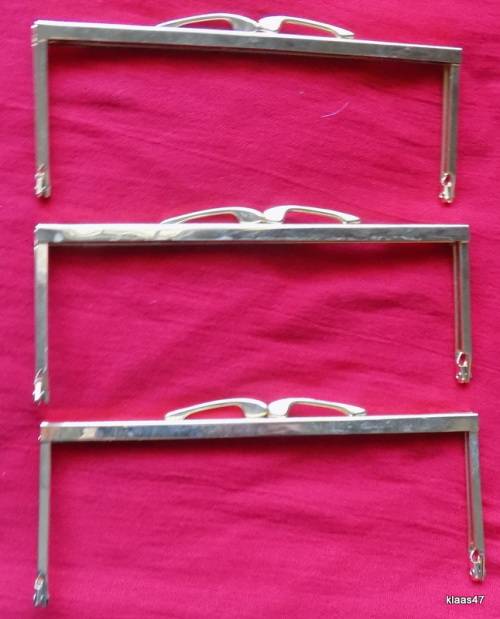 Clasp for handbag or purse - 16cm long - there are 5 in this lot.