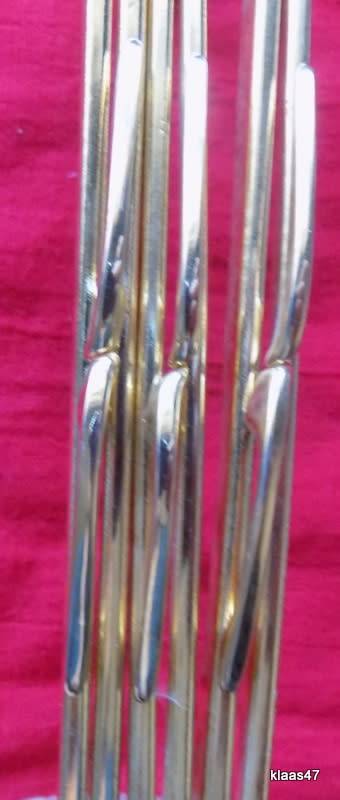 Clasp for handbag or purse - 16cm long - there are 5 in this lot.